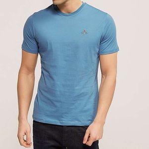 Vivienne Westwood Men’s Orb Logo Crewneck T-Shirt